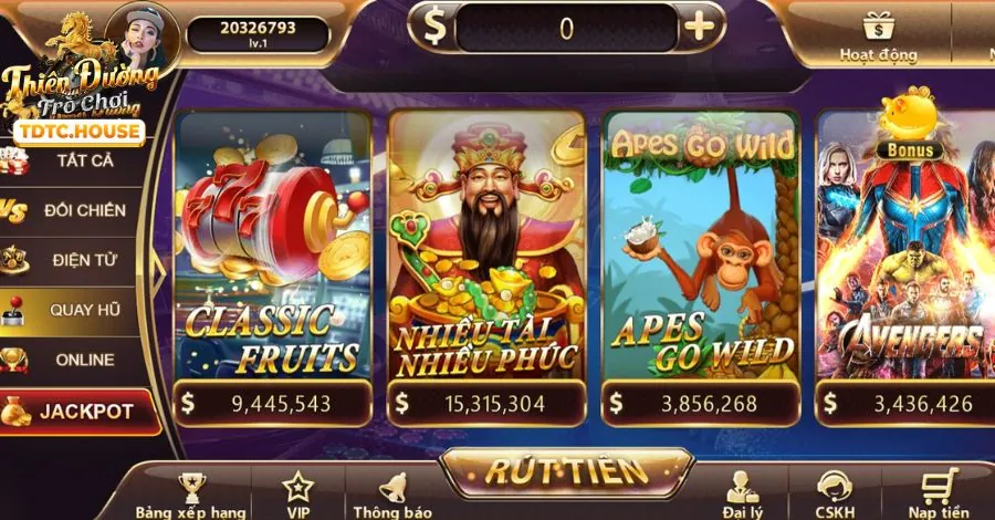 Game bắn cá đổi thưởng của 77 Ball App iOS