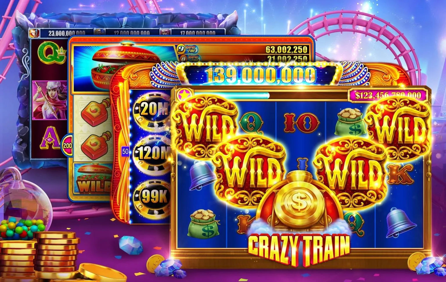Slot game nổ hũ tại 77 Ball App iOS