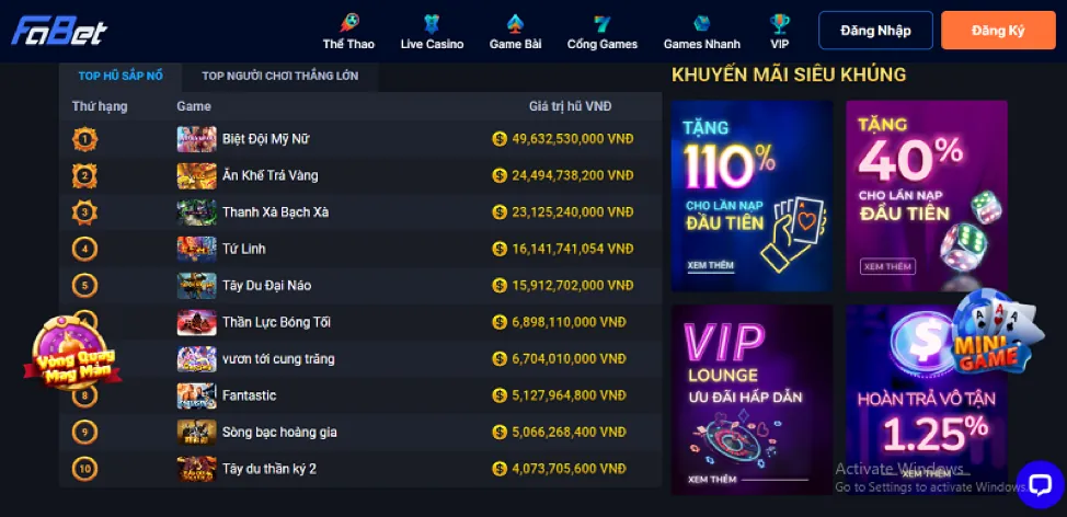 Giao diện điện thoại 77 ball app ios với nút đăng ký và tải xuống